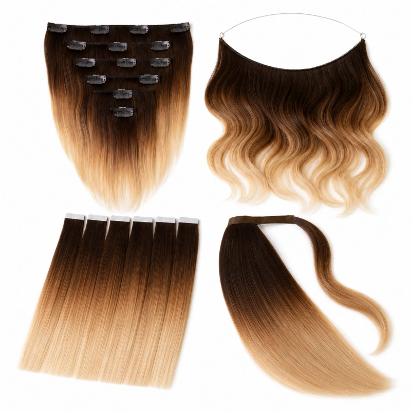 clip in tape in and professional methods