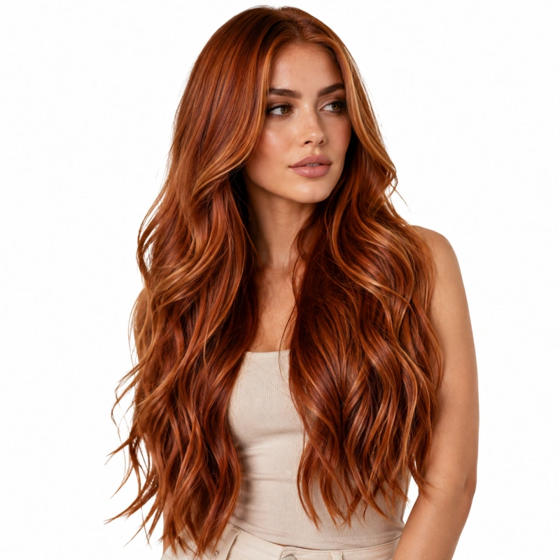 copper red auburn copper hair extensions