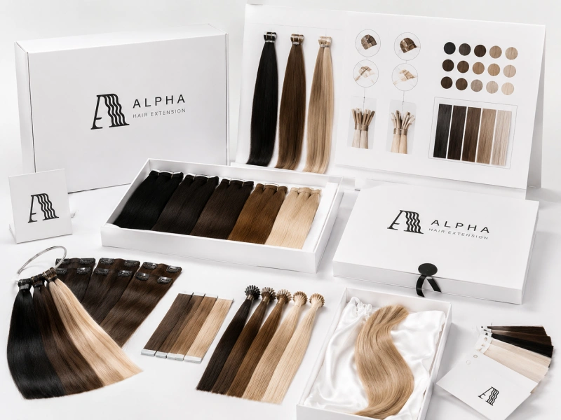 custom hair extension manufacturing