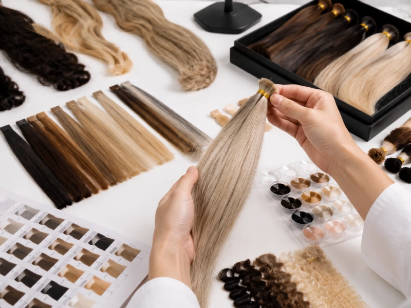 develop the color and texture