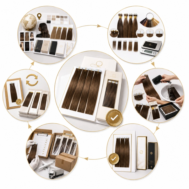 from approved sample to repeat order