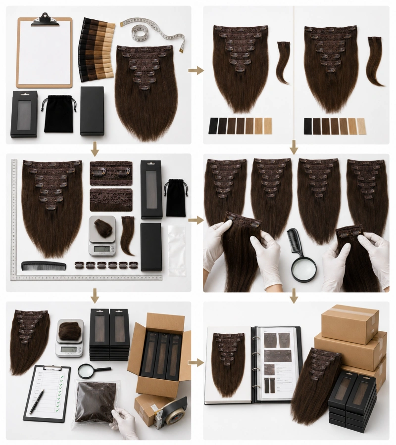 from sample brief to repeatable bulk order