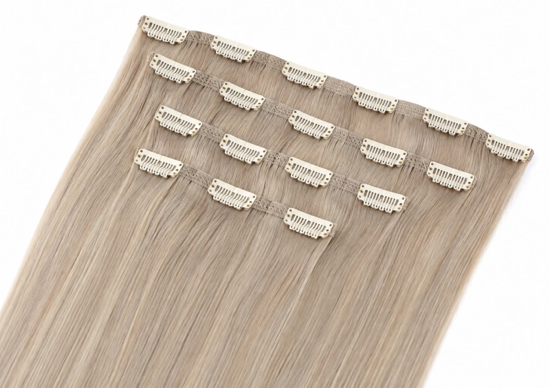 full cuticle remy hair specified for straight clip in sets