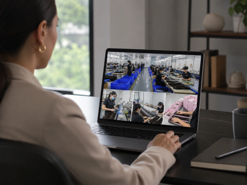 live video factory tour