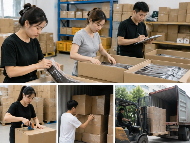 prepare the order for global delivery
