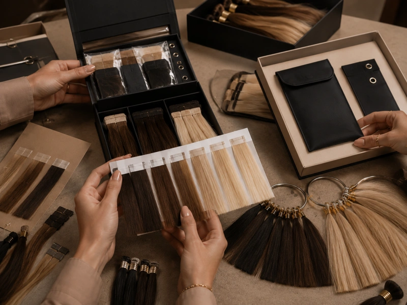 review the hair sample