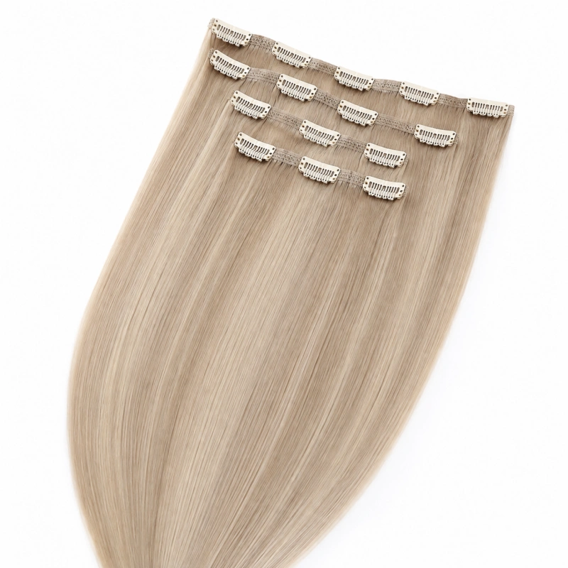 silky straight clip hair extension