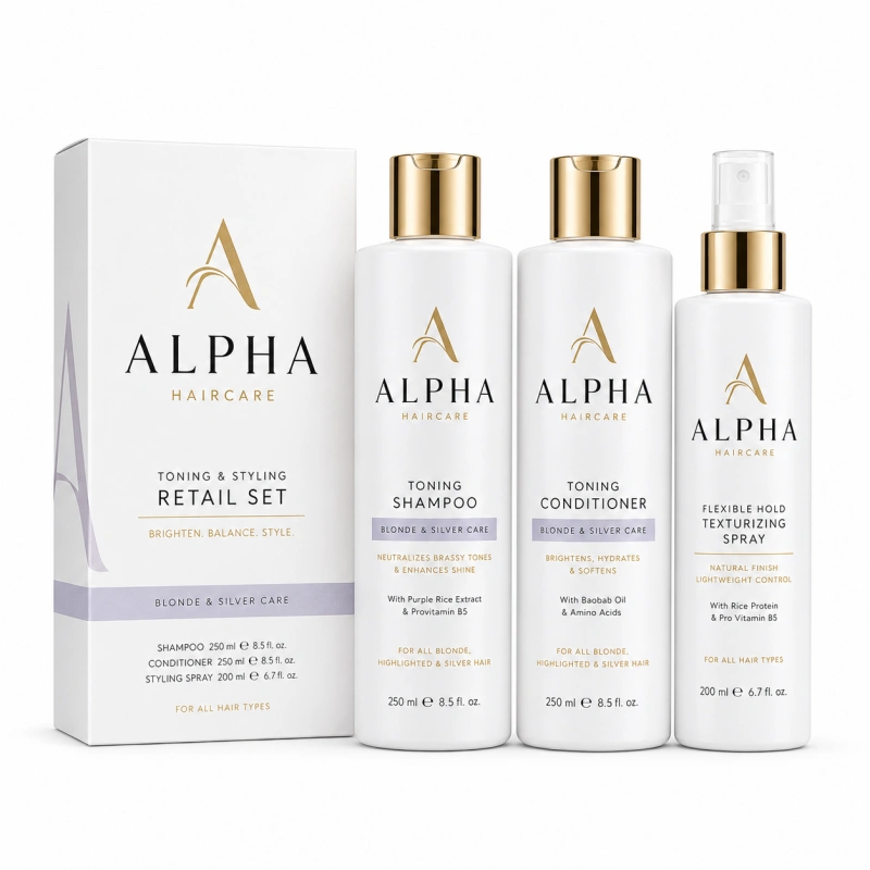 toning styling and retail sets