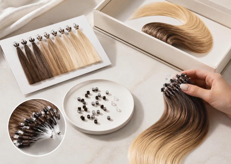 approve your hair ring and pack before bulk production
